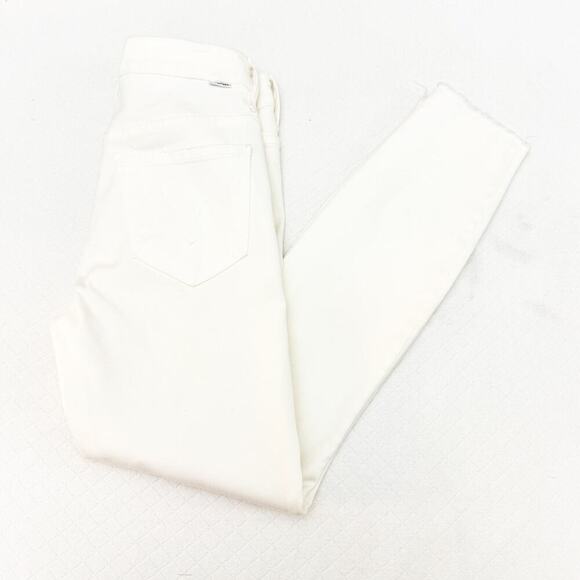 Mother High Waisted Looker Dagger Ankle fray Glass Slipper Denim Jeans Size 24 - Picture 11 of 11